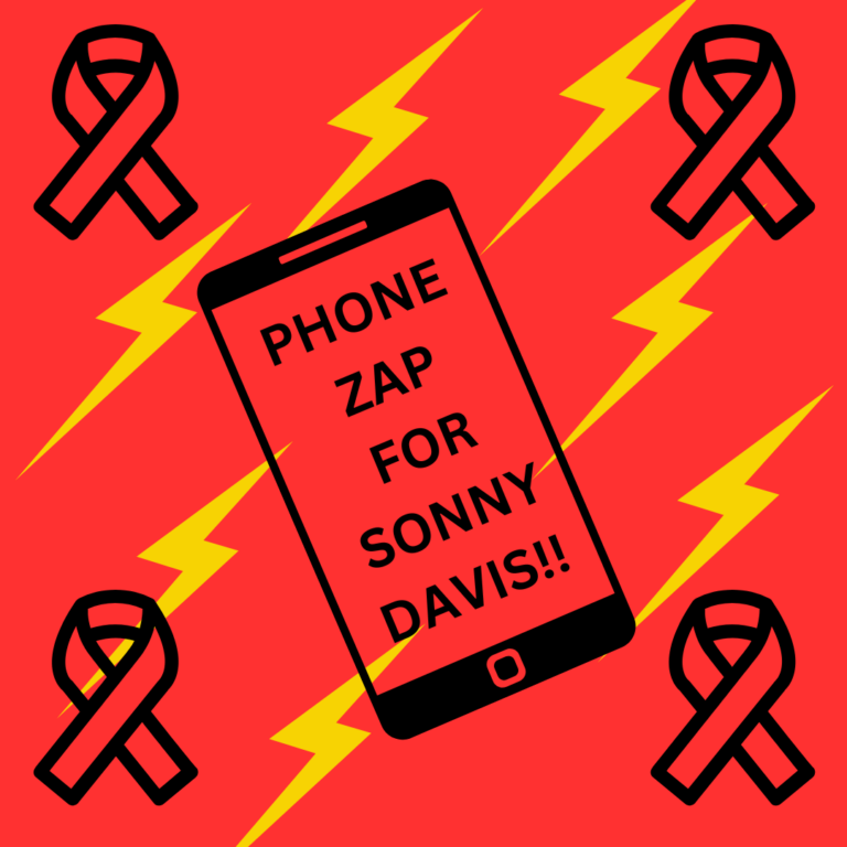 PHONE ZAP: Allow Sonny Davis to Visit his Mother Before She Passes!!